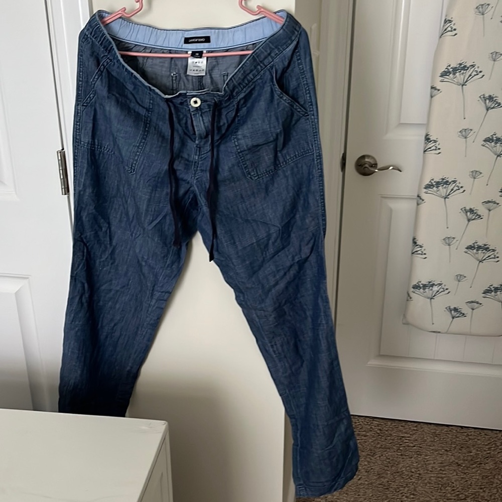 Lands end draw string pants size 10